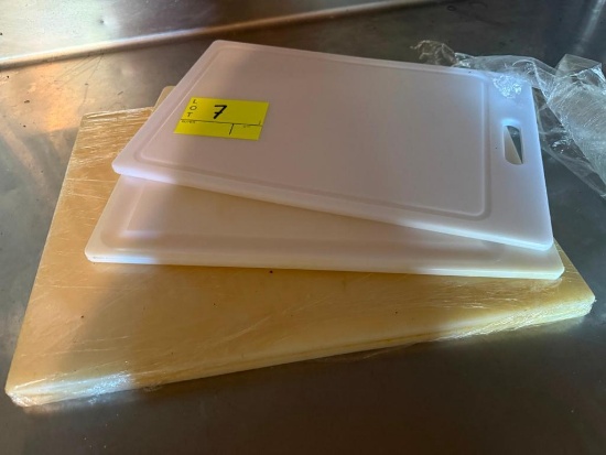 Assorted Commercial Cutting Boards Multiple Sizes