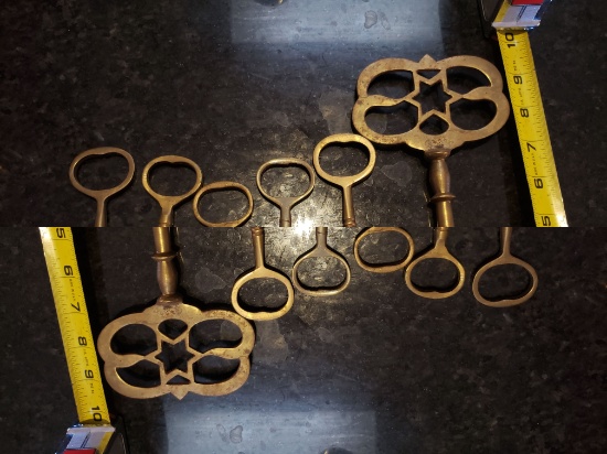 Brass Jailhouse Keys