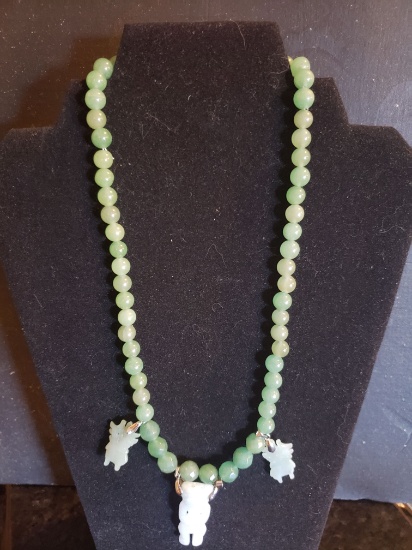 Chinese Jade Necklace