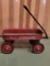 Vintage Red Crestline Wagon