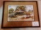 Farm Scene Framed Print