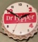 Dr Pepper Wall Clock Light