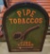 Wooden Pipe Tobacco Sign