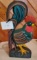Wooden Painted Rooster