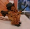 Witch On Broomstick Statue