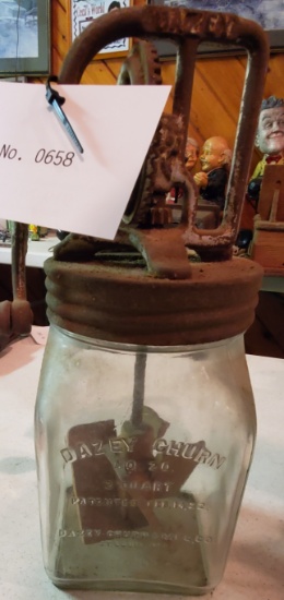 Glass Daizy Churn