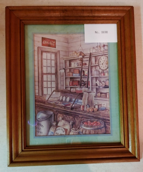 Coca-cola Framed Scene