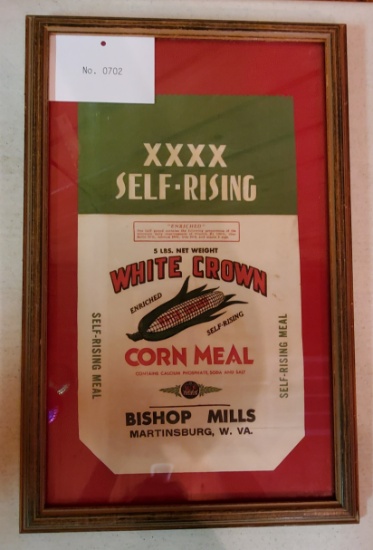 White Crown Framed Bag