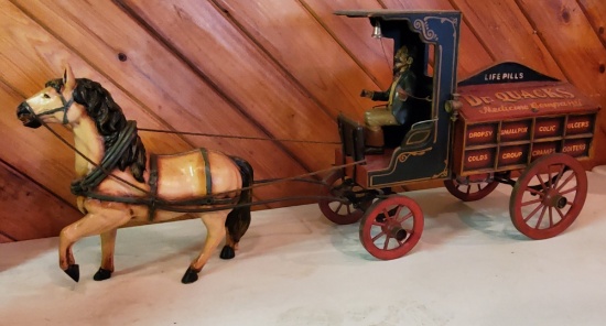 "dr. Quacks" Horse Drawn Wagon