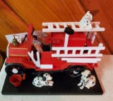 Music Wind Up Fire Truck