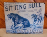Sitting Bull Metal Sign