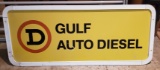 Gulf Auto Diesel Sign