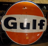 Gulf Porcelain Sign