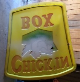 Chick In Box Sign