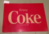 Coca-cola Plastic Sign
