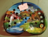 Hand Painted Tractor Seat