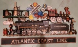 Wooden Train Wall Hanging
