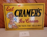 Cramers Ice-cream Sign