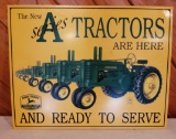 John Deere A Series Sign