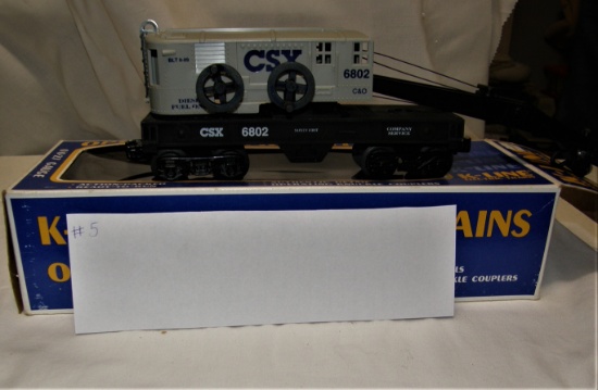 K Line CSX Crane Car