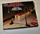 Lionel 0/027 Scale Illuminated Goose Neck Street Lamps