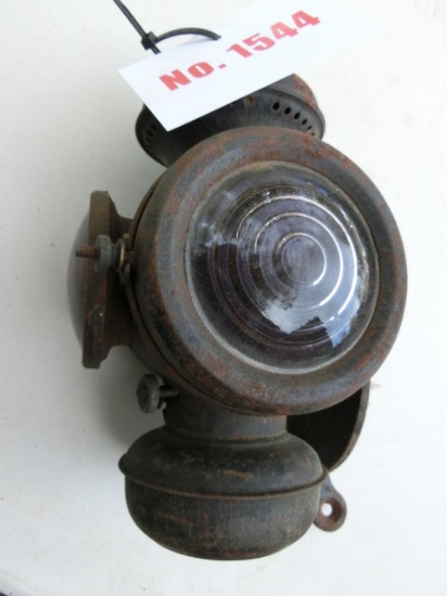 Vintage Brass Car Lantern