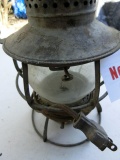 Dressel P R R RR Lantern w/Matching Globe 