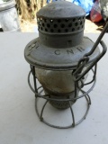 CNR R.R. Lantern with Matching Globe
