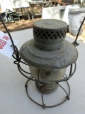 PRR R.R. Lantern with Matching Globe
