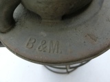 B & M R.R. Lantern