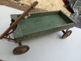 Vintage Child's Wooden Wagon