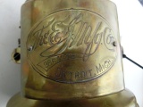 Rare E & J Mfg Brass Car Light