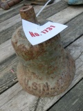 USN Bell 9 1/2 inches across