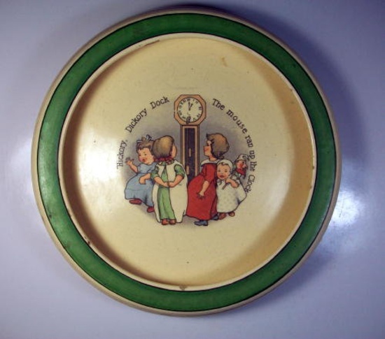 Roseville Child's Plate