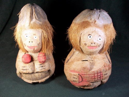 Coconut Art Figures