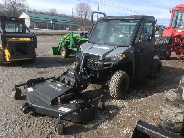 2095:Polaris Brutus Diesel w/ Front Mower Proxibid