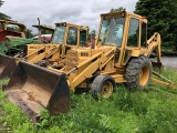 2524:Ford 555 2WD Ldr. Backhoe w/Cab