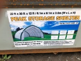 425: 20x30 storage shelter
