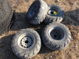 376 Set of UTV Tires and Wheels