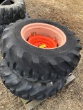 45 New 17.5L-24 Tires and Rims