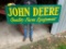 136 John Deere Quality Farm Equipment Sign