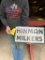 63 Hinman Milkers Tin Sign