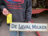 129 DeLaval Milker Sign