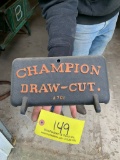 149 Champion Tool Box Cover