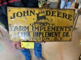 25 Original John Deere Lynk Implements Sign