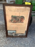 364 Framed Hart-Parr Advertising