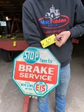 67 EIS Brake Fluid Stop Sign