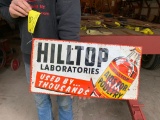 95 Hilltop Laboratories Sign