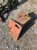 1662 7-IH Suitcase Weights