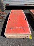 1833 (12) Notched Yard Armor Ground Protector Mats